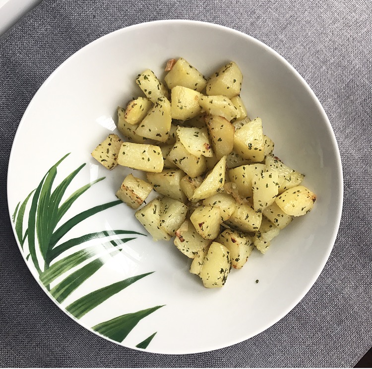 Potatoe garlic